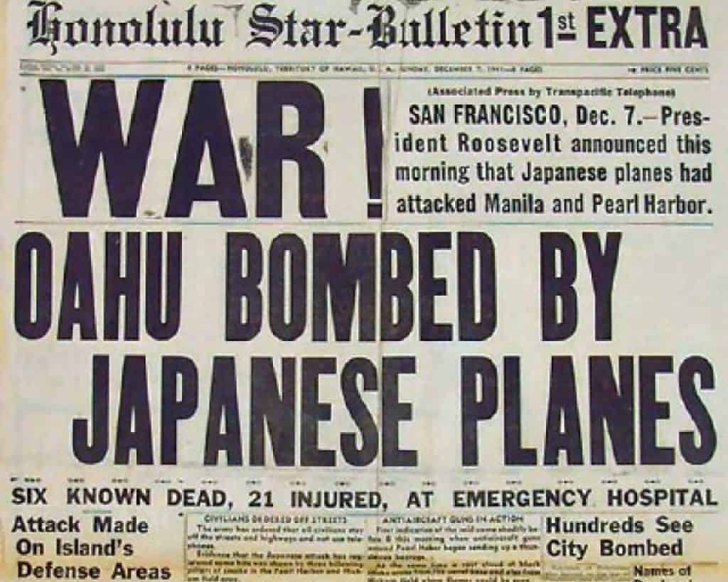 attack on pearl harbor