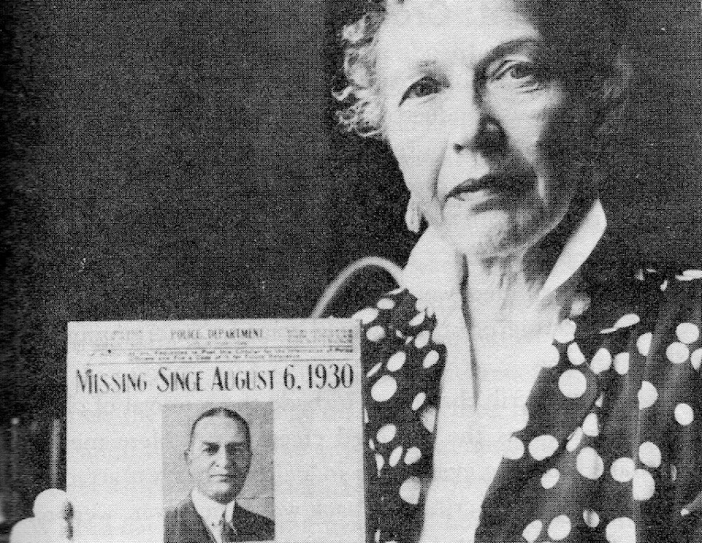 Long after he went missing, Judge Crater's former wife still insisted that the search should continue.