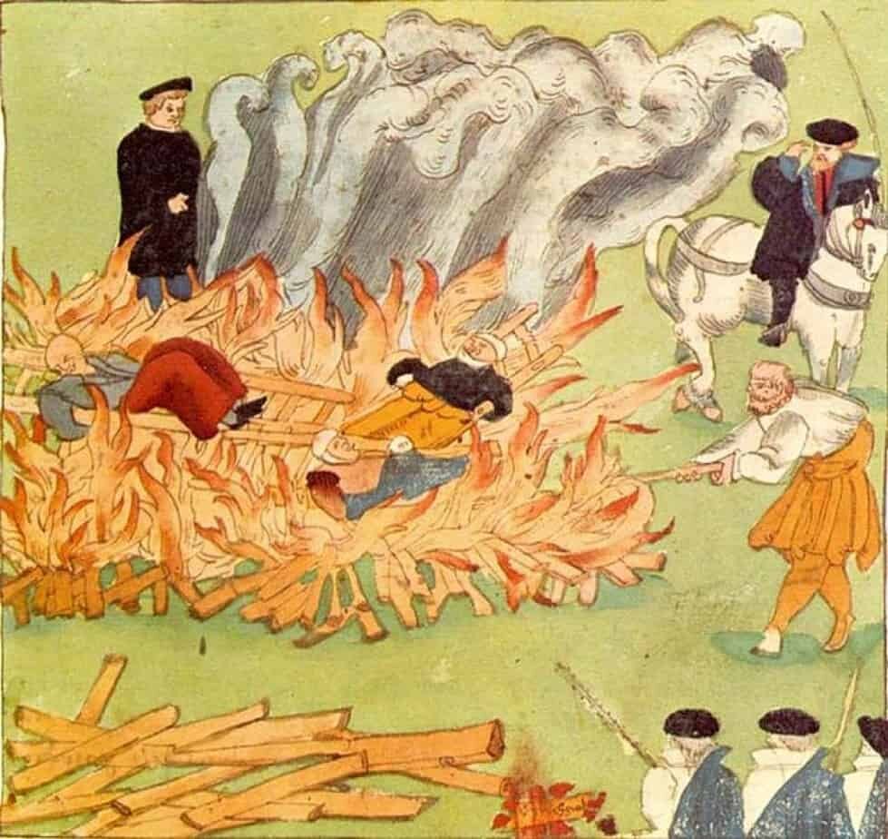 Jant Douglas suffered the unfortunate fate of those accused of sorcery and witchcraft in the 17th century.