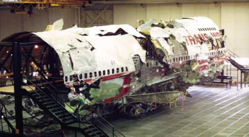 Reconstruction of TWA Flt 800.