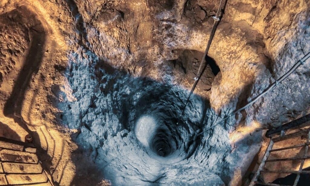 Ventilation well of Derinkuyu underground city