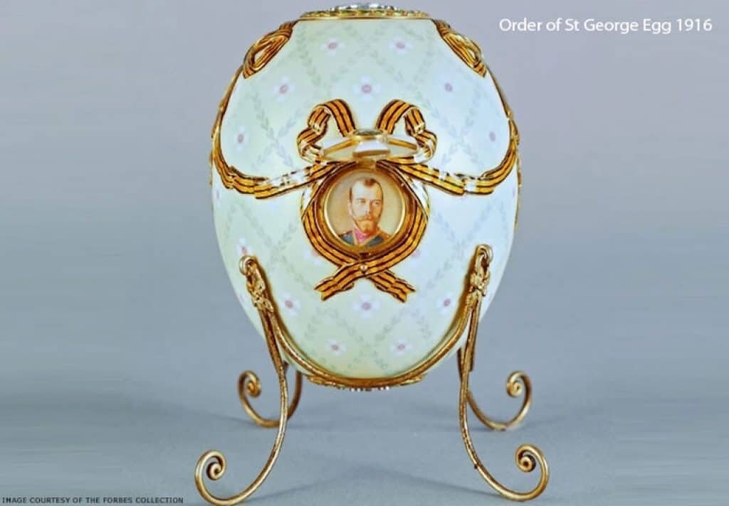 The Imperial Faberge Easter Eggs are amazing works of art. Image: Forbes collection.
