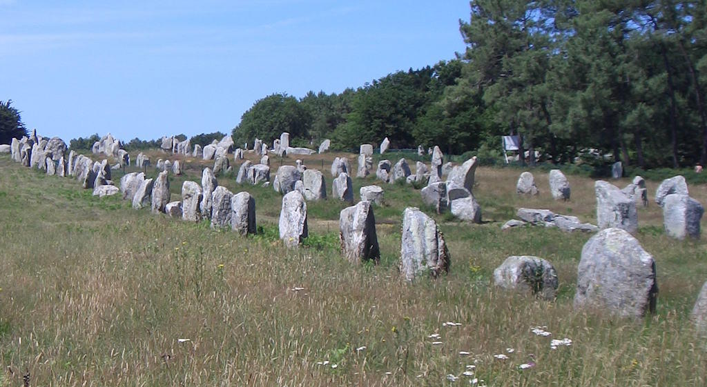 Alignments of Carnac Stones