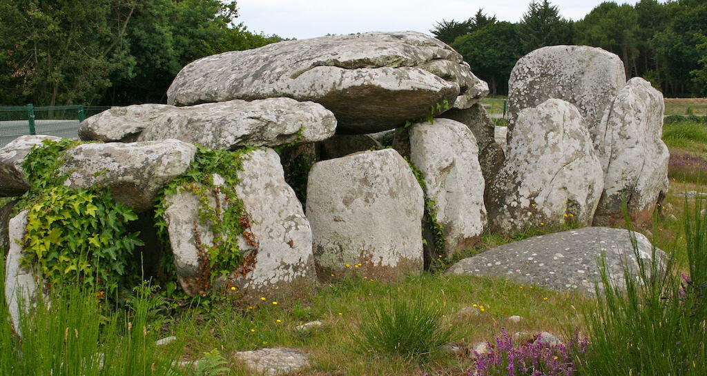 The Kermario Dolmen at Carnac