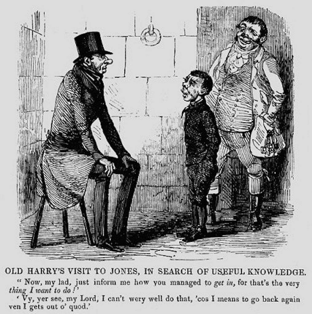 An illustration of Boy Jones published on 24 April 1841.