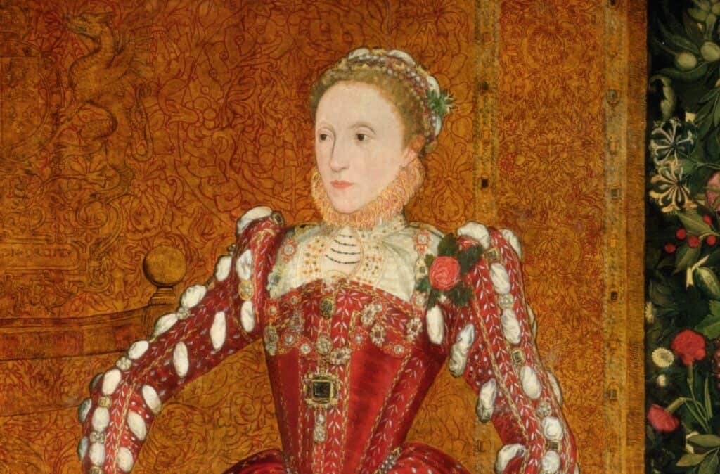 Queen Elizabeth I, Steven van der Meulen, circa 1563.