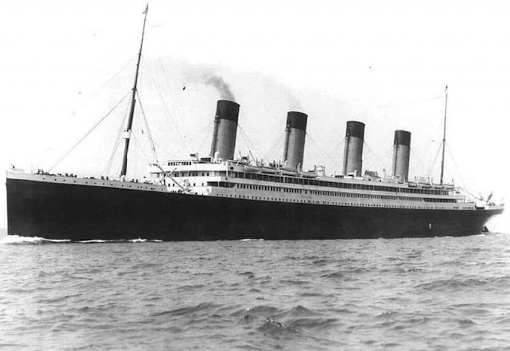 Was it the RMS Olympic which actually sank in 1912?
