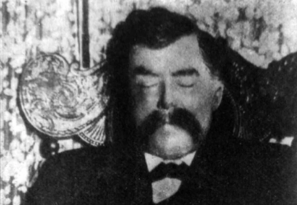 Corpse of David George. Was he John Wilkes Booth?