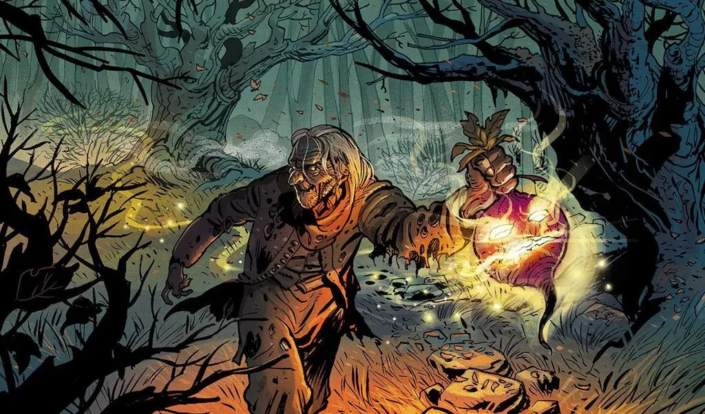 The Sting Jack legend tells the origin of the Jack-o'-lantern