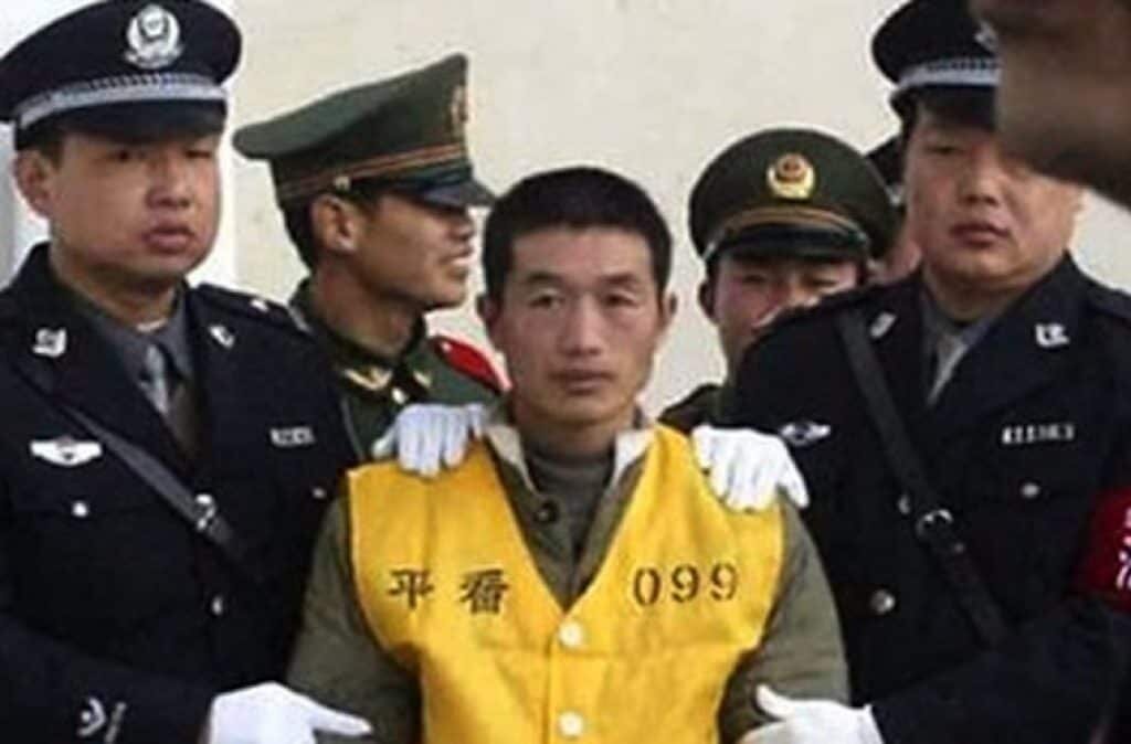 Serial killers Yang Xinhai.
