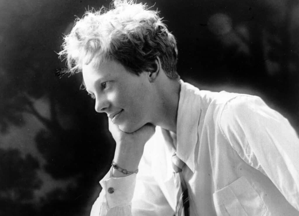 Amelia Earhart's life is profoundly inspirational. Source: unknown.
