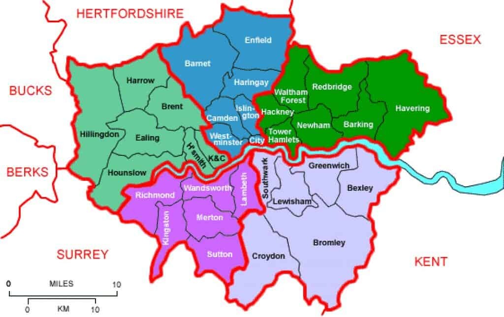 the bromley batman operational zones