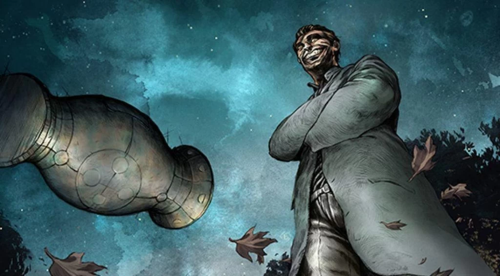 Indrid Cold, AKA: The Grinning Man.
