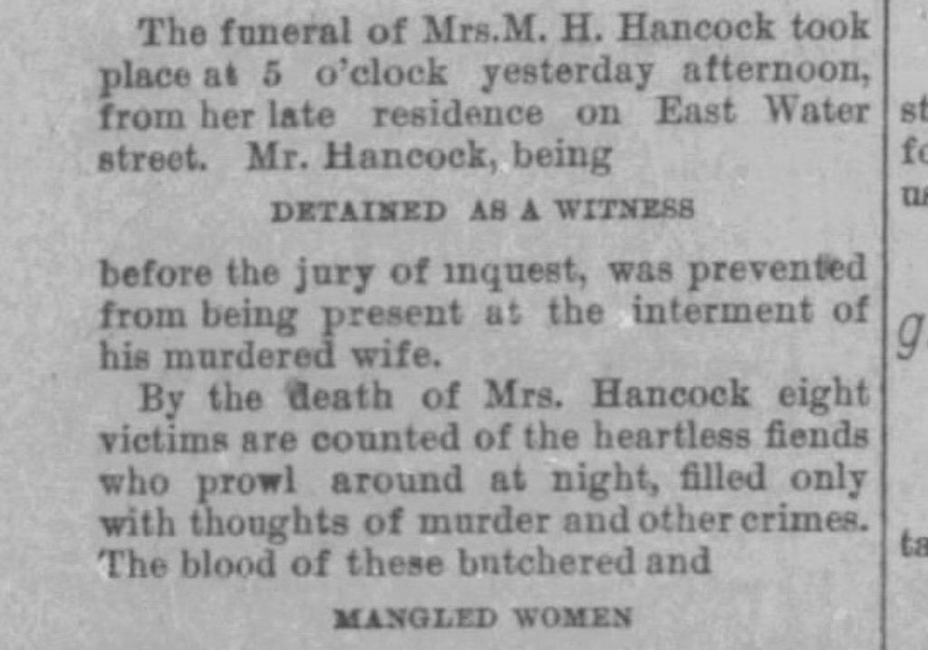 Newspaper clip from Austin American-Statesman Dec. 30, 1885.