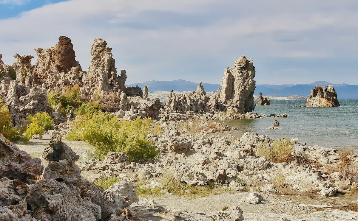 Tufa towers at Mono Lake