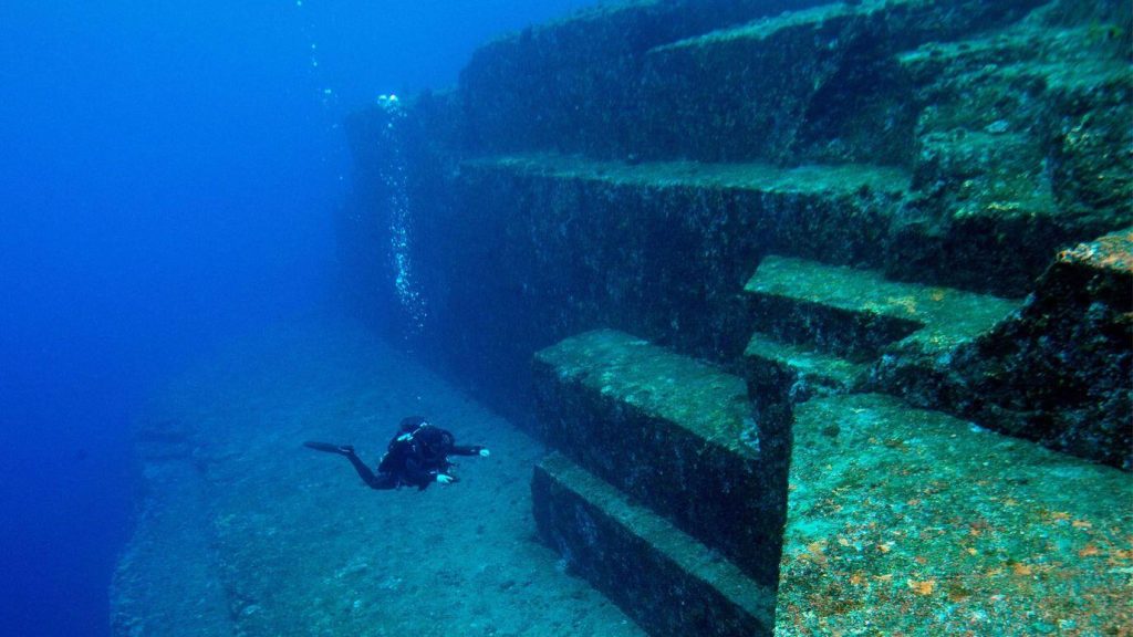 Yonaguni Monument. 