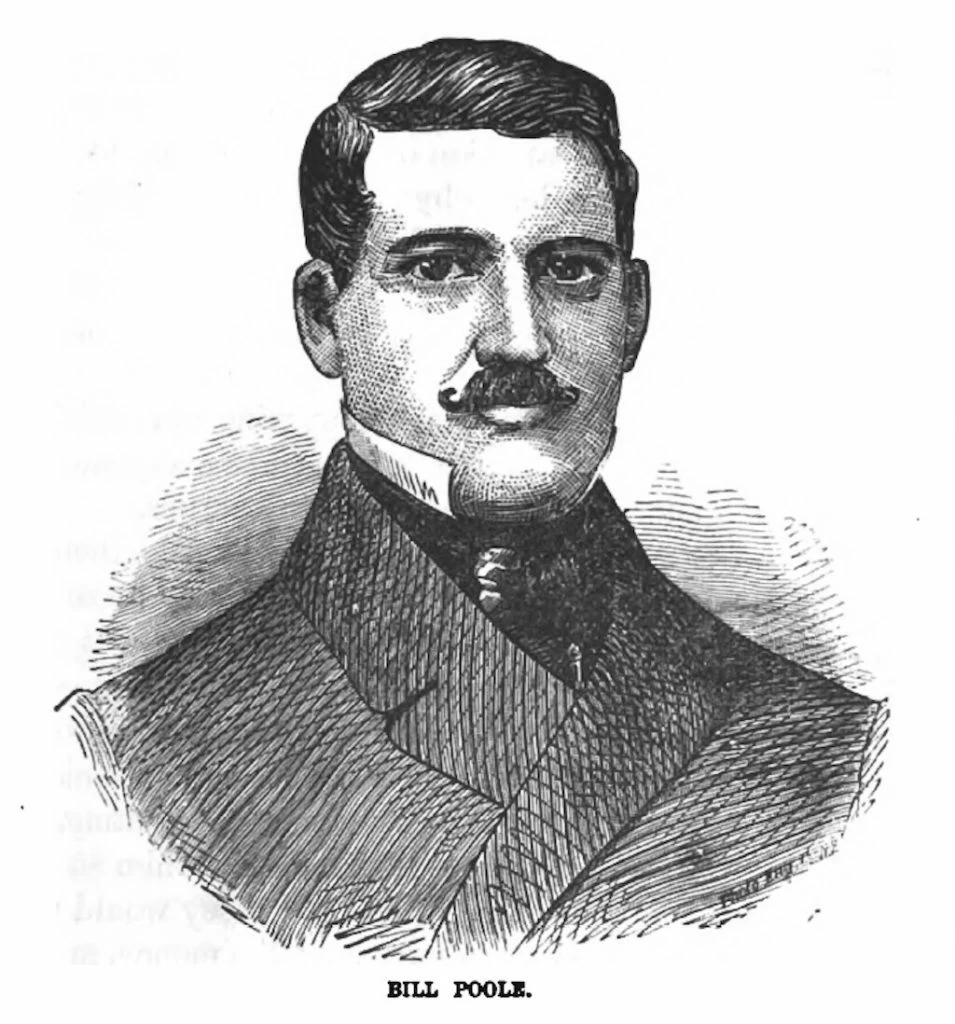 An engraving of William Poole.