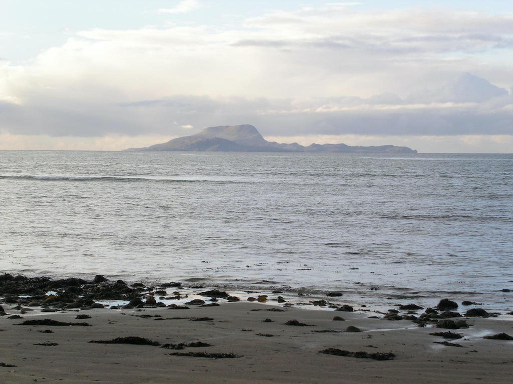 A view of Clare Island.