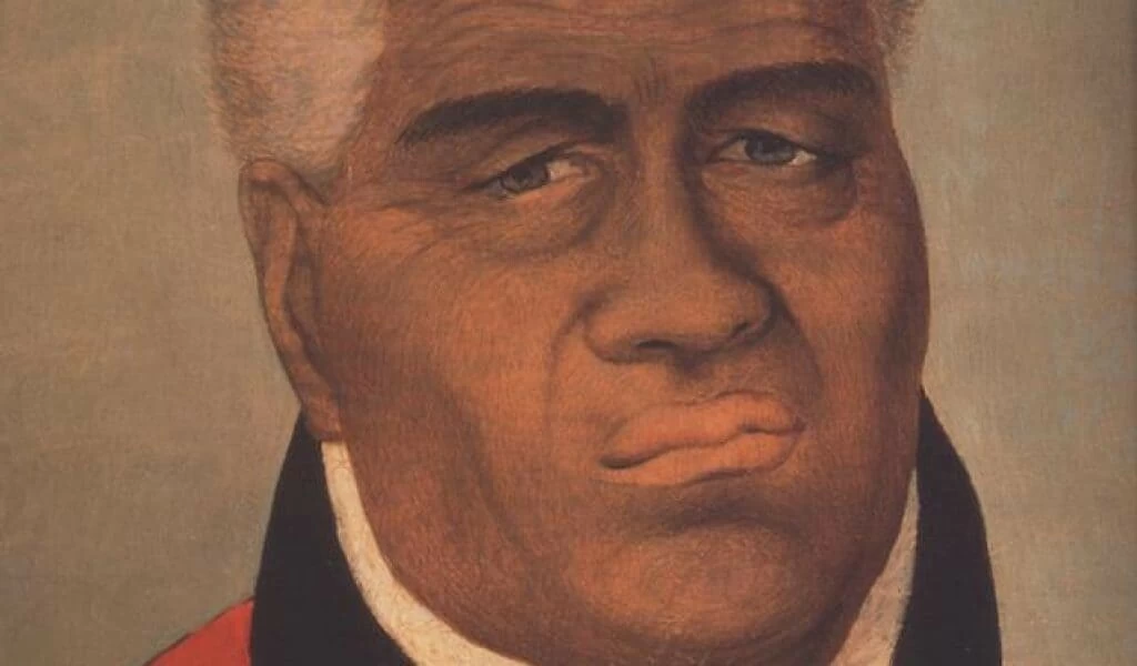 Portrait of King Kamehameha the Great, pre-1819.