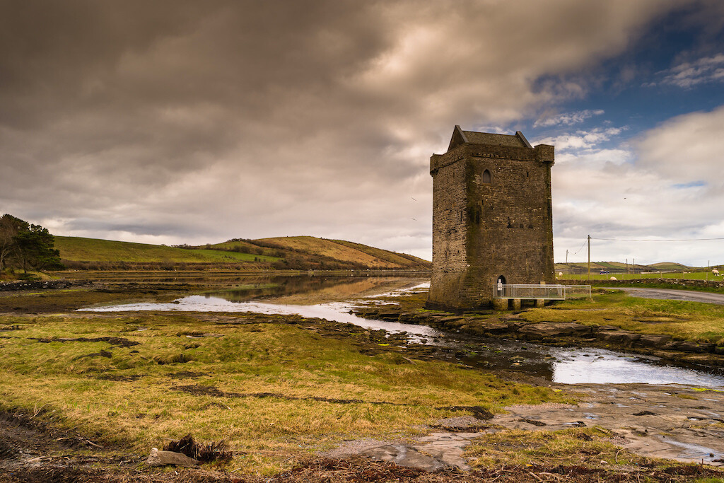 Rockfleet Castle where Grace O'Malley died.