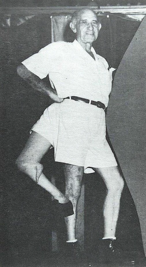 Frank Lentini in his later years.