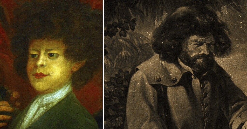 Portraits of Peter the Wild Boy.
