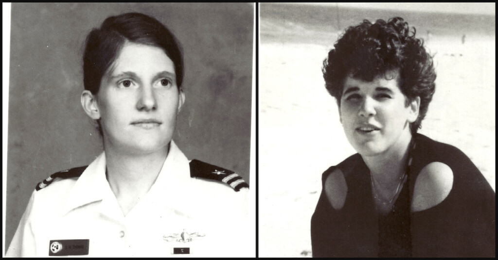 The Colonial Parkway Murders first victims were Cathy Thomas (L) and Rebecca Dowski (R).
