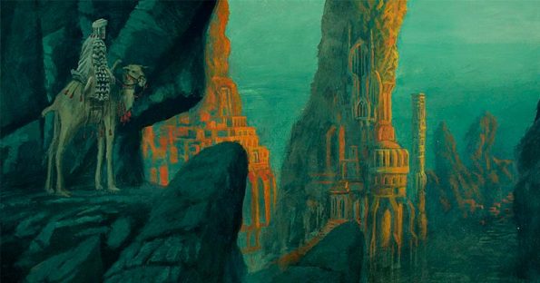 Iram of the Pillars was said to be fantastically wealthy and beautiful. Source: Jens Heimdahl / CC BY-SA 4.0.